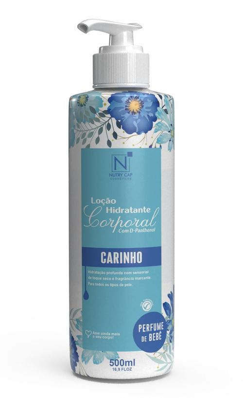 Hidratante Corporal Nutry Cap Perfume de Bebê 500ml