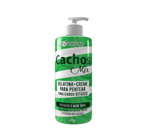 Gelatina Capilar Nutry Cap Cachos Pistache 470g