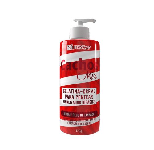 Gelatina Capilar Nutry Cap Cachos Romã 470g