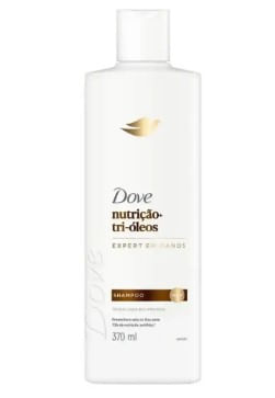 Shampoo Dove Nutrição + Tri-Óleos 370ml