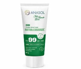 Anasol Protetor Solar Facial TSD Antioleosidade FPS 99 - 40?g