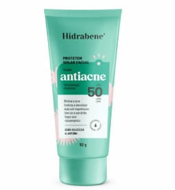 Protetor Solar Facial antiacne Hidrabene FPS50 - 50g