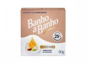 Sabonete Banho a Banho Amêndoas e Pistache 90g