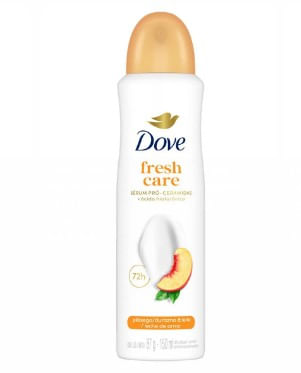 Desodorante Dove Aerossol Fresh Care Pêssego e Leite de Arroz 150ml