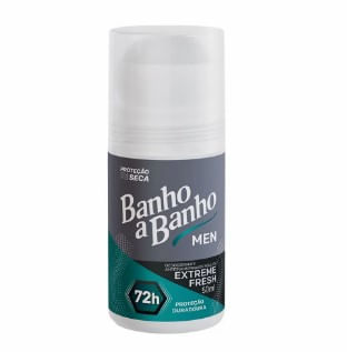 Desodorante Roll-on Man Banho a Banho Extreme Fresh 50ml