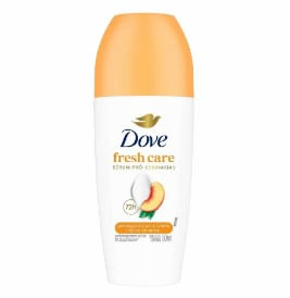 Desodorante Roll-on Dove Fresh Care Pêssego e Leite de Arroz 50ml