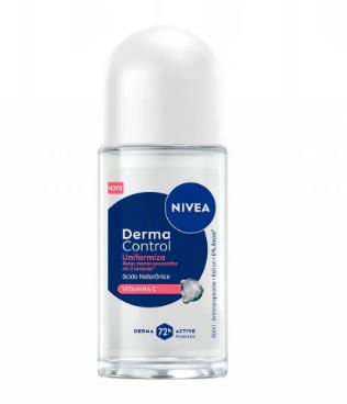 Desodorante Roll-on Nivea Derma Control Uniformiza Feminino 50ml