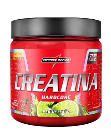 Creatina Hardcore Integral Limão 350g