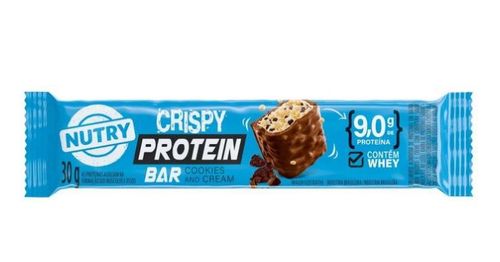 Barra de Proteína Nutry Crispy Cookies 30g