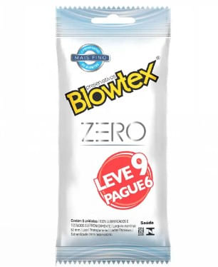 Preservativo Blowtex Zero Mais Fino L9P6
