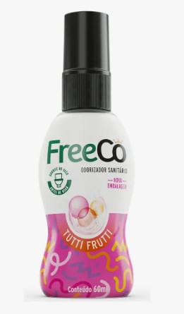 Bloqueador De Odores Sanitários FreeCô Tutti-Frutti - 60ml