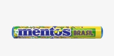 Bala Mentos Stick Brasil 37,5g