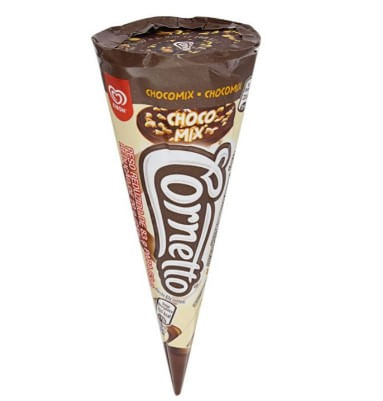 Sorvete Kibon Cornetto Choco Mix 65g