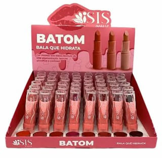 Batom Bala Cremoso A Cores Nudes - 1 Unidade