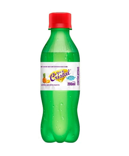Refrigerante Taça de Cristal Abacaxi Zero Açúcar - 200ml