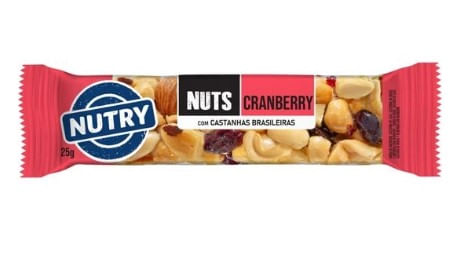 Barra Nuts e Fruits C/ Cranberries - 25g