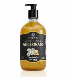 Sabonete Liquído Isacare Camomila C/ Mel - 500ml
