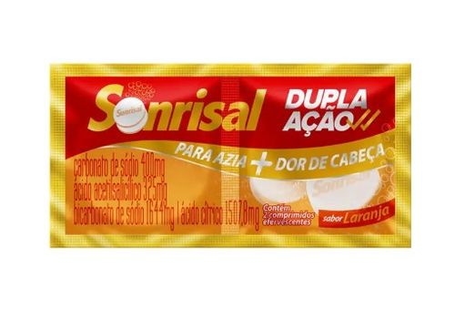 Sonrisal Laranja GSK OTC 2 Comprimidos Efervescentes