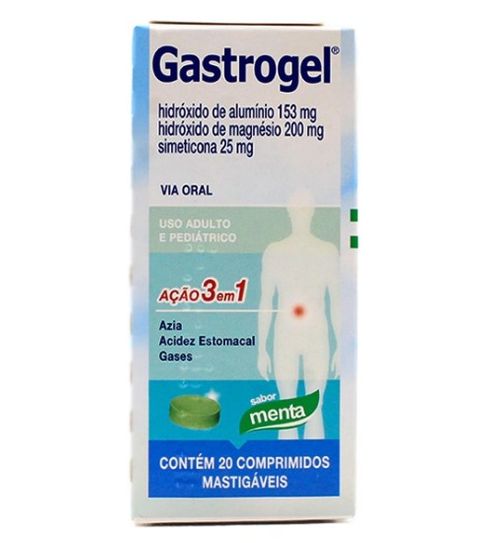 Gastrogel Menta Medquímica 20 Comprimidos