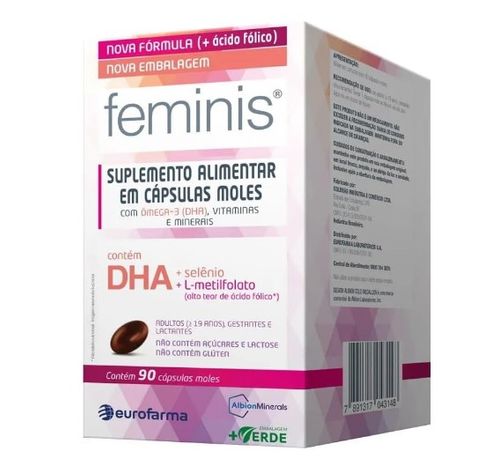Feminis 943mg - 90 cápsulas