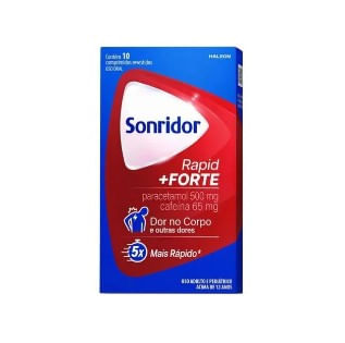 Sonridor Rap Fort 500mg + 65mg GSK 10 Comprimidos