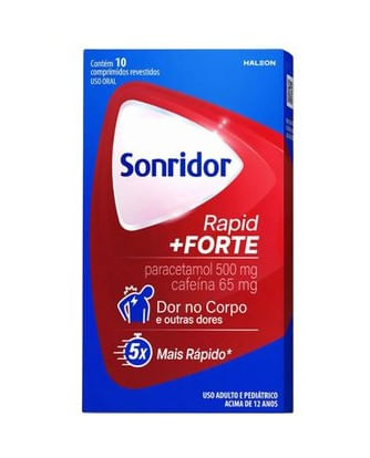 Sonridor Rap Fort com 10 Comprimidos - GSK