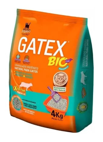 Areia Gatex Extra Fina 4kg - Bentonita