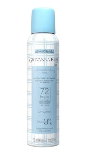 Desodorante Aerosol Giovanna Baby Blue 72h - 150ml