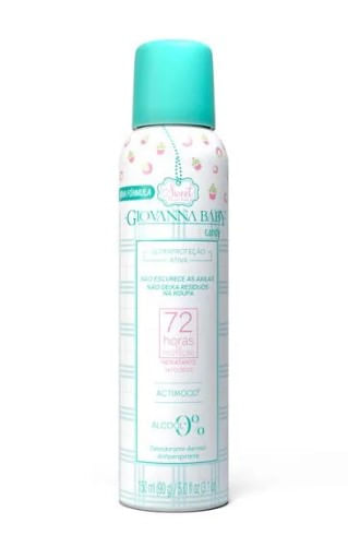 Desodorante Aerosol Giovanna Baby Candy 72h - 150ml