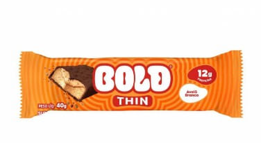 Barra de Proteína Bold Tube Paçoca - 40g