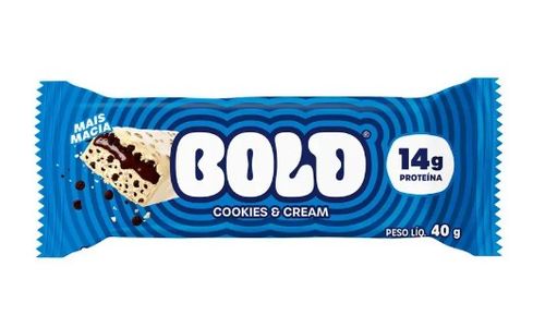 Barra de Proteína Bold Cookies & Cream 40g