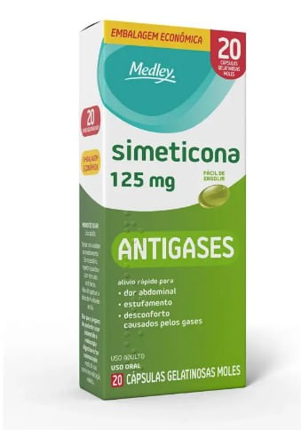 Simeticona 125mg - 20 Cápsulas