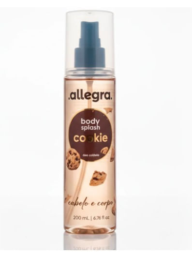 Body Splash Allegra Cookie - 200ml