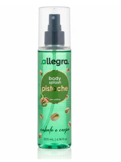 Body Splash Allegra Pistache - 200ml