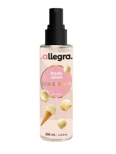 Body Splash Allegra Ice Cream - 200ml
