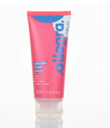 Sabonete Facial Neutro Allegra - 100ml
