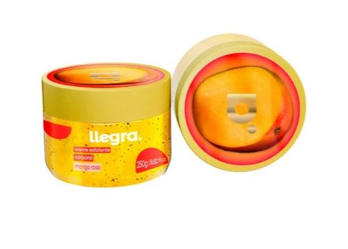 Creme Esfoliante Corporal Allegra Manga Rosa - 250g