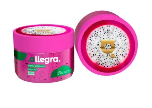 Creme Esfoliante Corporal Allegra Pitaia - 250g