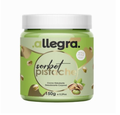 Creme Corporal Allegra Pistache - 150g