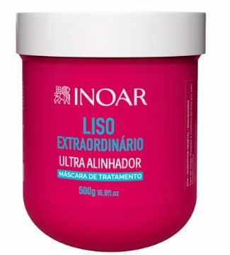 Máscara Capilar Inoar Liso Extraordinário - 500g