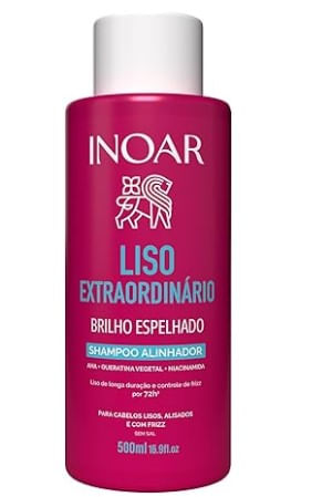 Shampoo Inoar Liso Extraordinário - 500ml