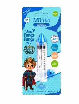 Lavador Nasal Munila Tchau Funga Funga Blue - 10ml