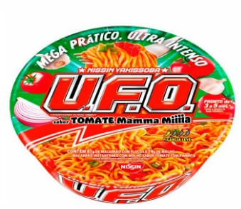 Macarrão Instantânio Nissin Ufo Tomate - 93g