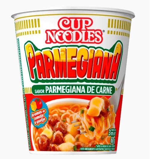 Macarrão Instantânio Cup Noodles Parmegiana - 68g