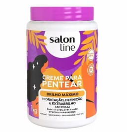 Creme de Pentear Salon Line Brilho Máximo - 1kg