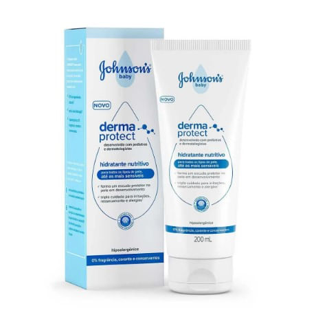 Hidratante Infantil Johnson's Baby Derma Protect 200ml