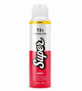 Desodorante Aerosol Feminino Super Berry - 150ml