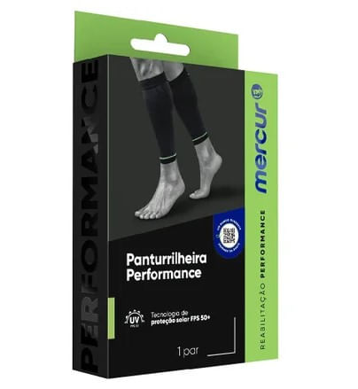 Panturrilheira Performance Preta - P