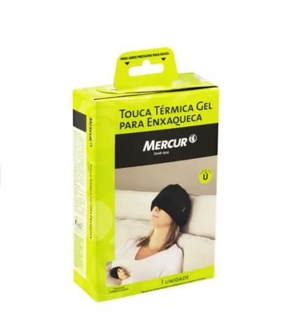 Touca Térmica Gel Mercur p/ Enxaqueca