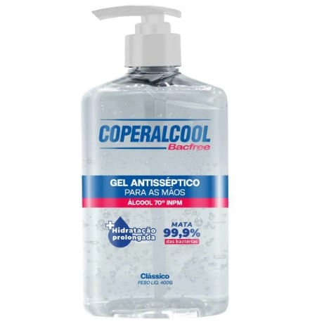 Álcool Gel p/ Mãos Coperalcool - 400g